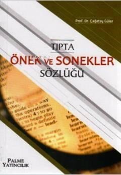 Tıpta Önek ve Sonekler Sözlüğü