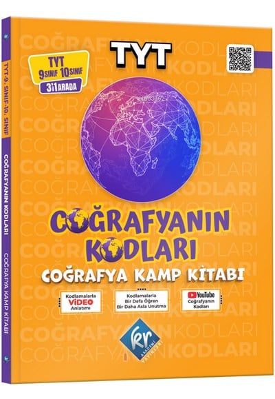 TYT Coğrafya 9. Sınıf 10. Sınıf Coğrafyanın Kodları Video Ders Kitabı