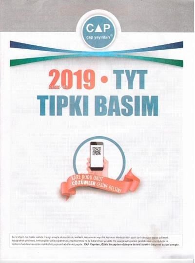 Tyt Tıpkı Basım 2019 -2020