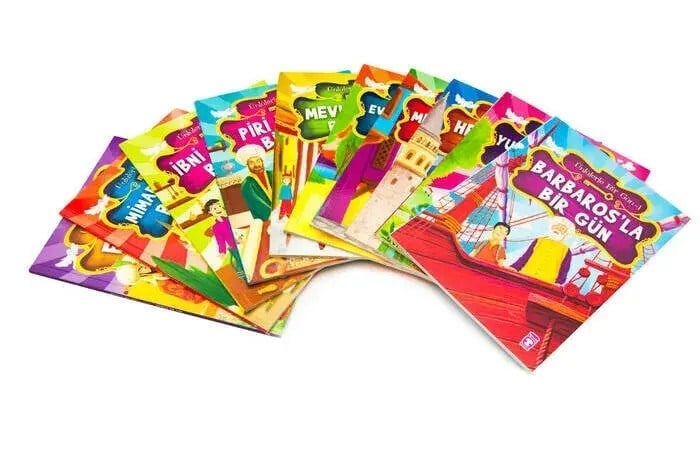 Ünlülerle Bir Gün (10 Kitap) - 1