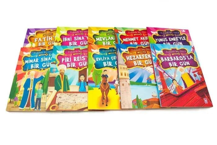 Ünlülerle Bir Gün (10 Kitap) - 1