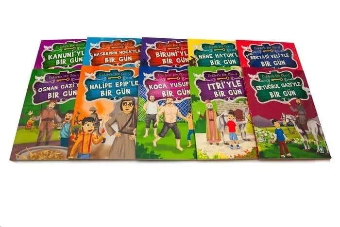 Ünlülerle Bir Gün (10 Kitap) - 2