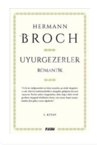 Uyurgezerler 1.Kitap
