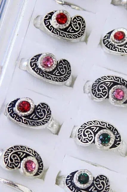 Vav'lı Bayan Yüzüğü-6125