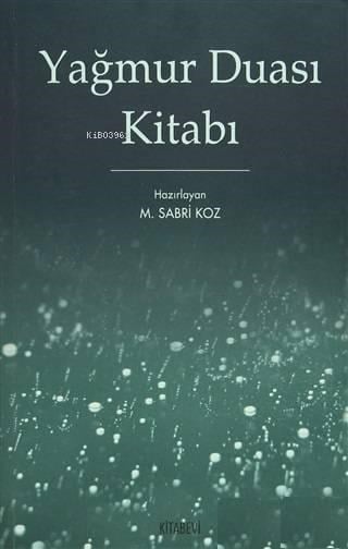 Yağmur Duası Kitabı