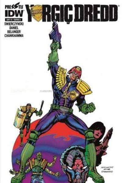 Yargıç Dredd 15: Kapak A