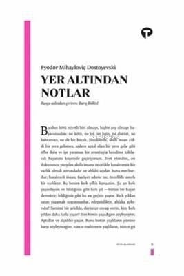 Yer Altından Notlar