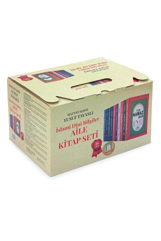 Yusuf Tavaslı Dini Bilgiler Aile Seti (10 Kitap Kutulu) + Üç Aylar’ın Fazileti Kitabı Hediyeli