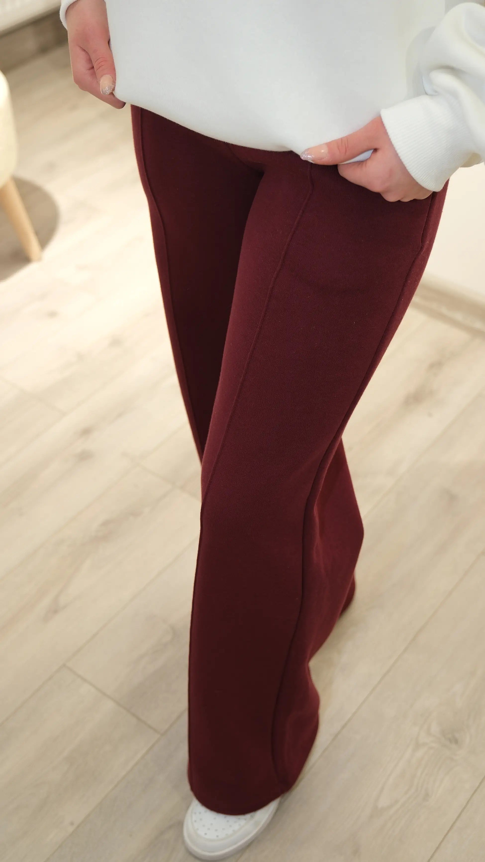Bordo Eşofman Takımı
