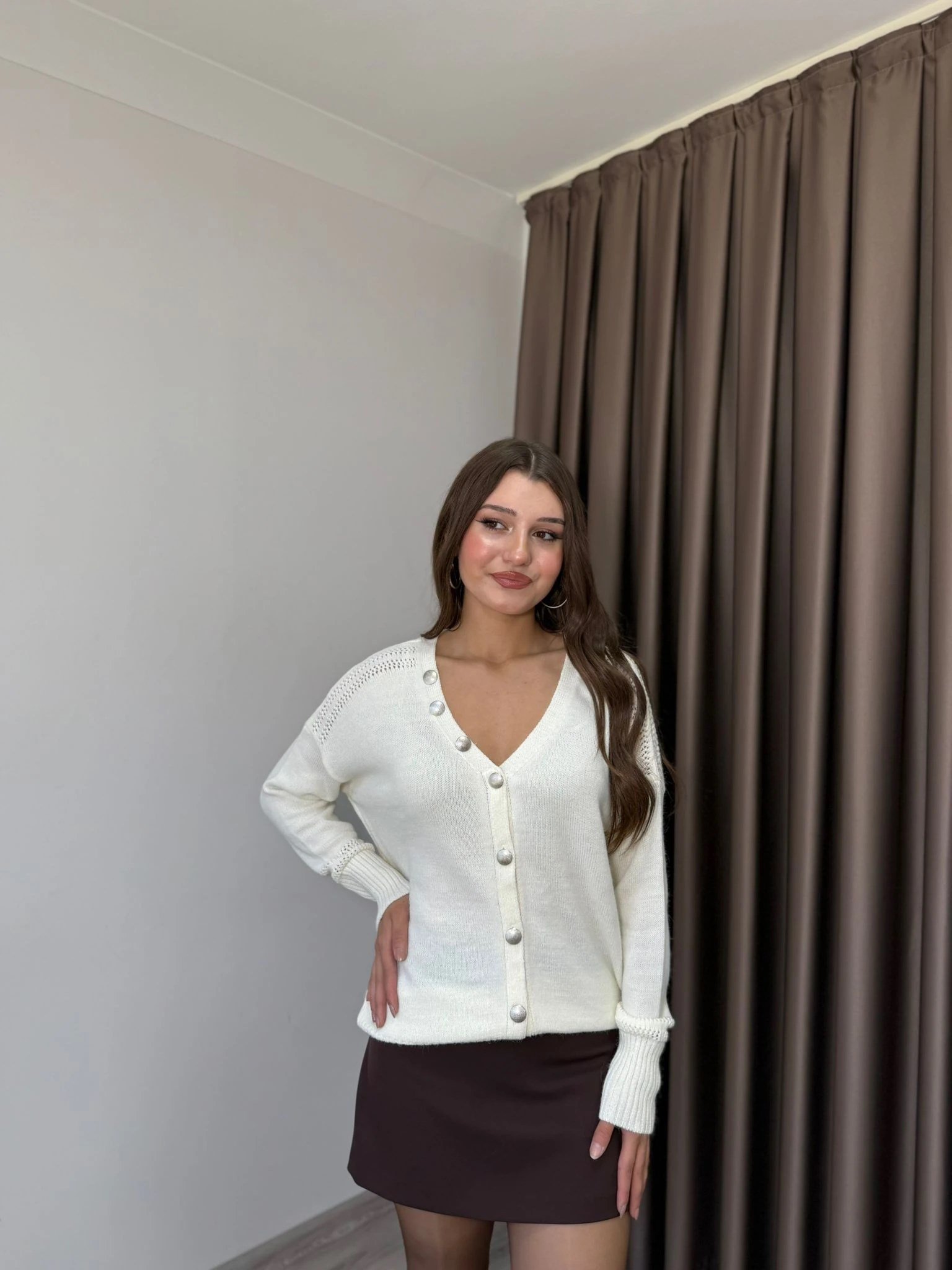 DÜĞME DETAYLI HIRKA