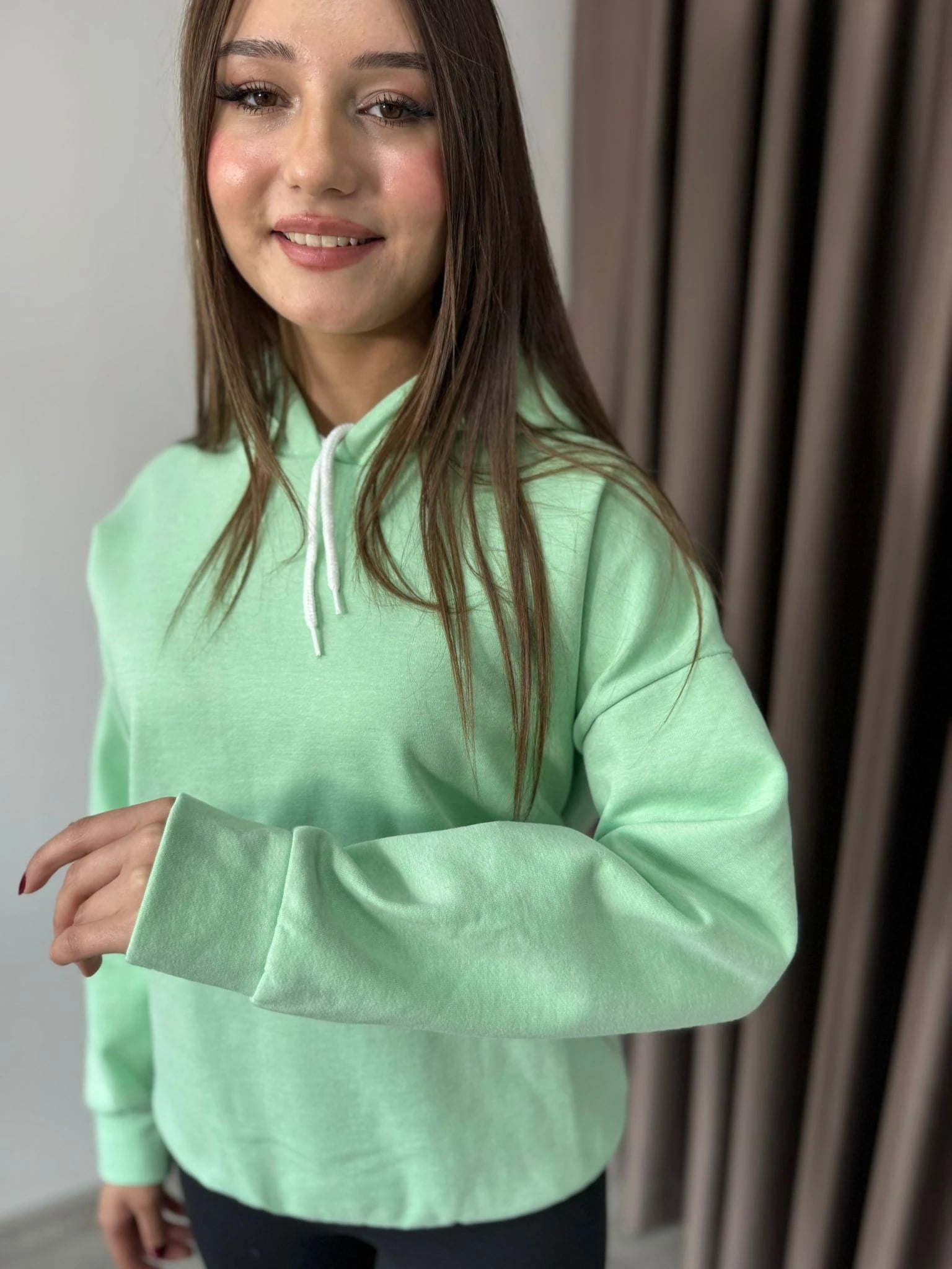 KAPİŞONLU SWEATSHİRT