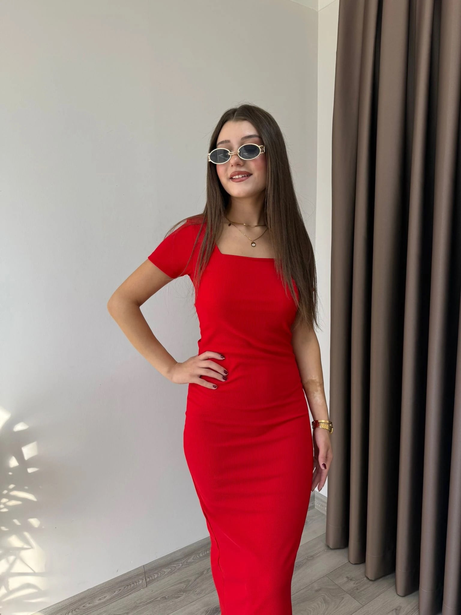 KAŞKORSE UZUN ELBİSE