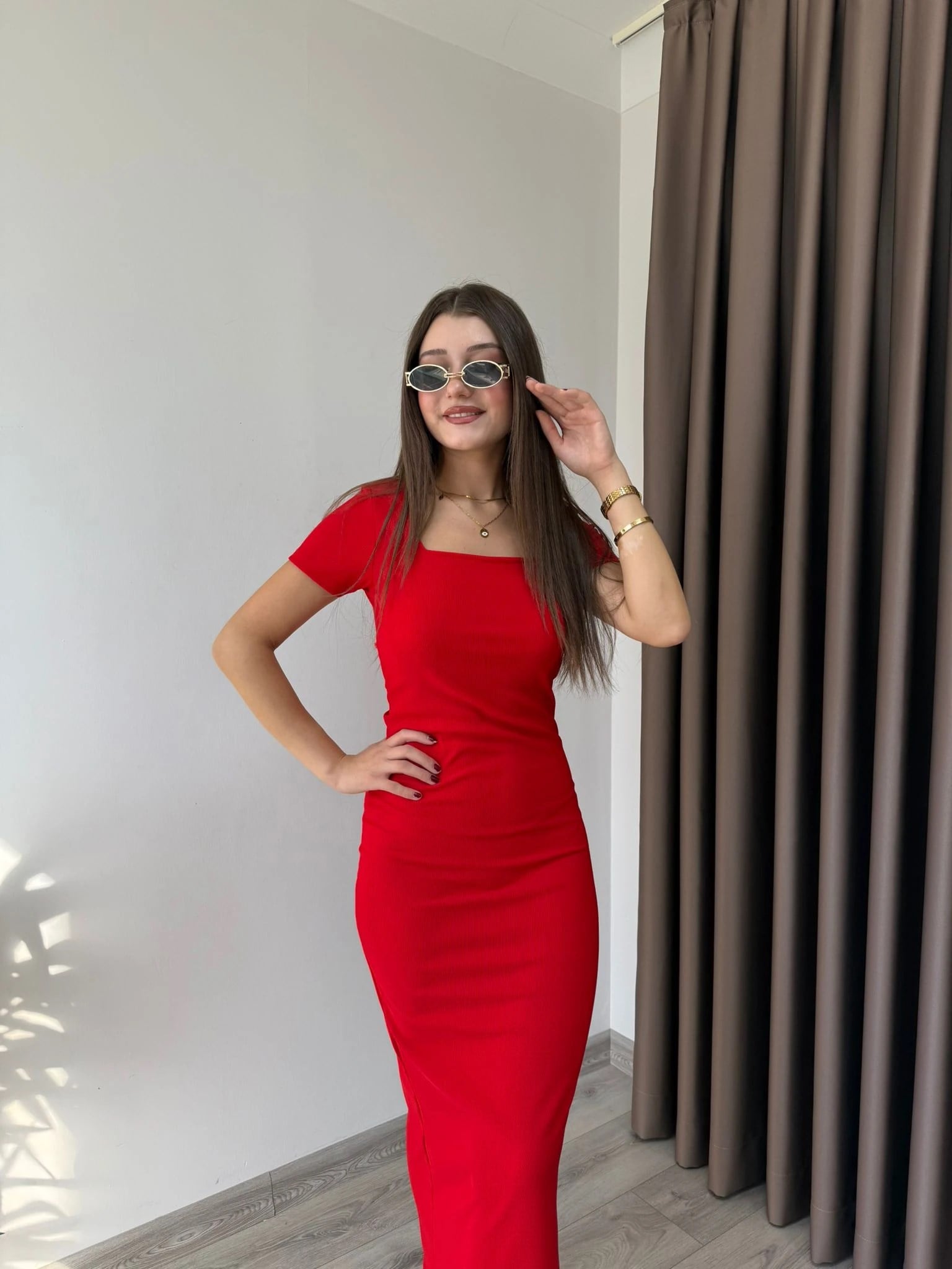 KAŞKORSE UZUN ELBİSE