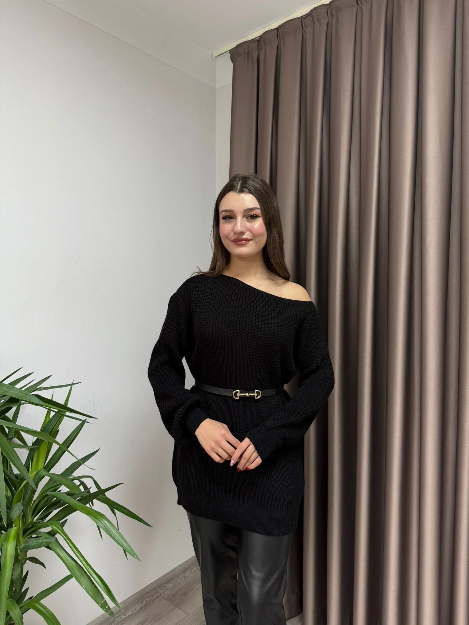 KAYIK YAKA TRİKO KAZAK