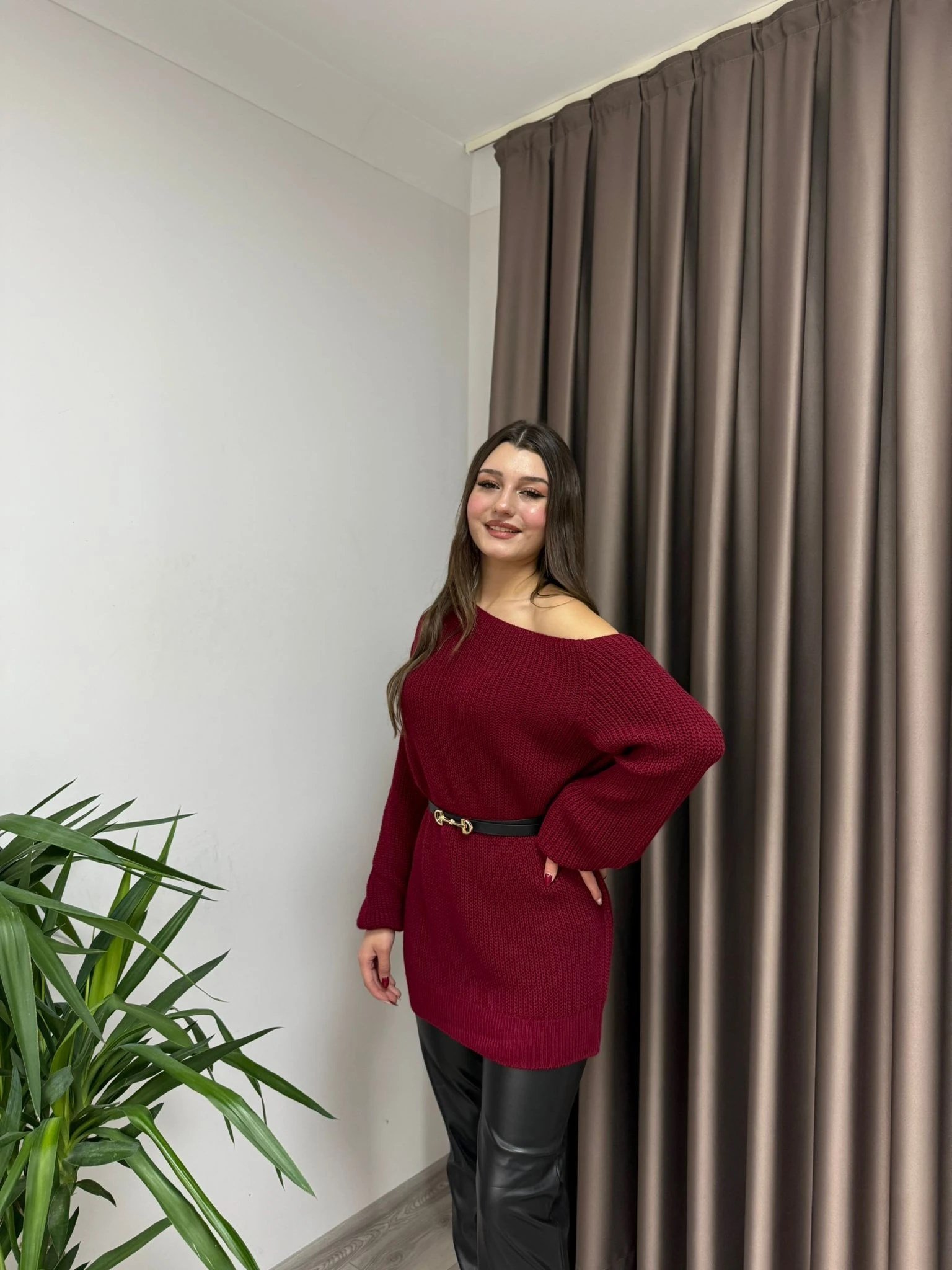 KAYIK YAKA TRİKO KAZAK