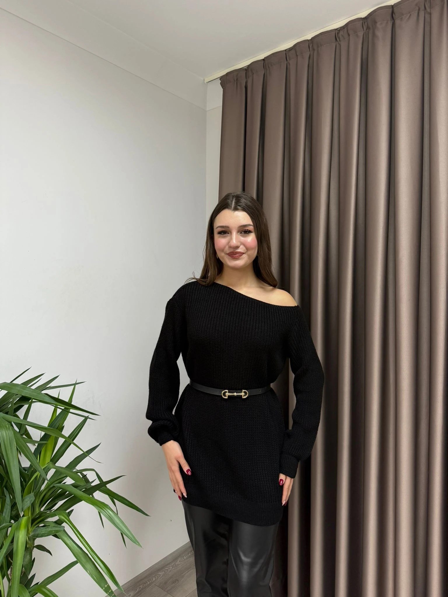 KAYIK YAKA TRİKO KAZAK