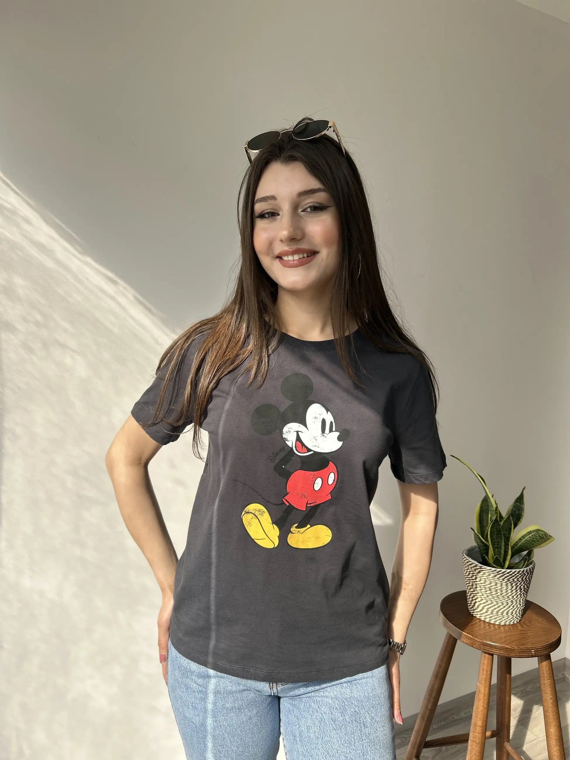 MİCKEY MOUSE BASKILI TİŞÖRT