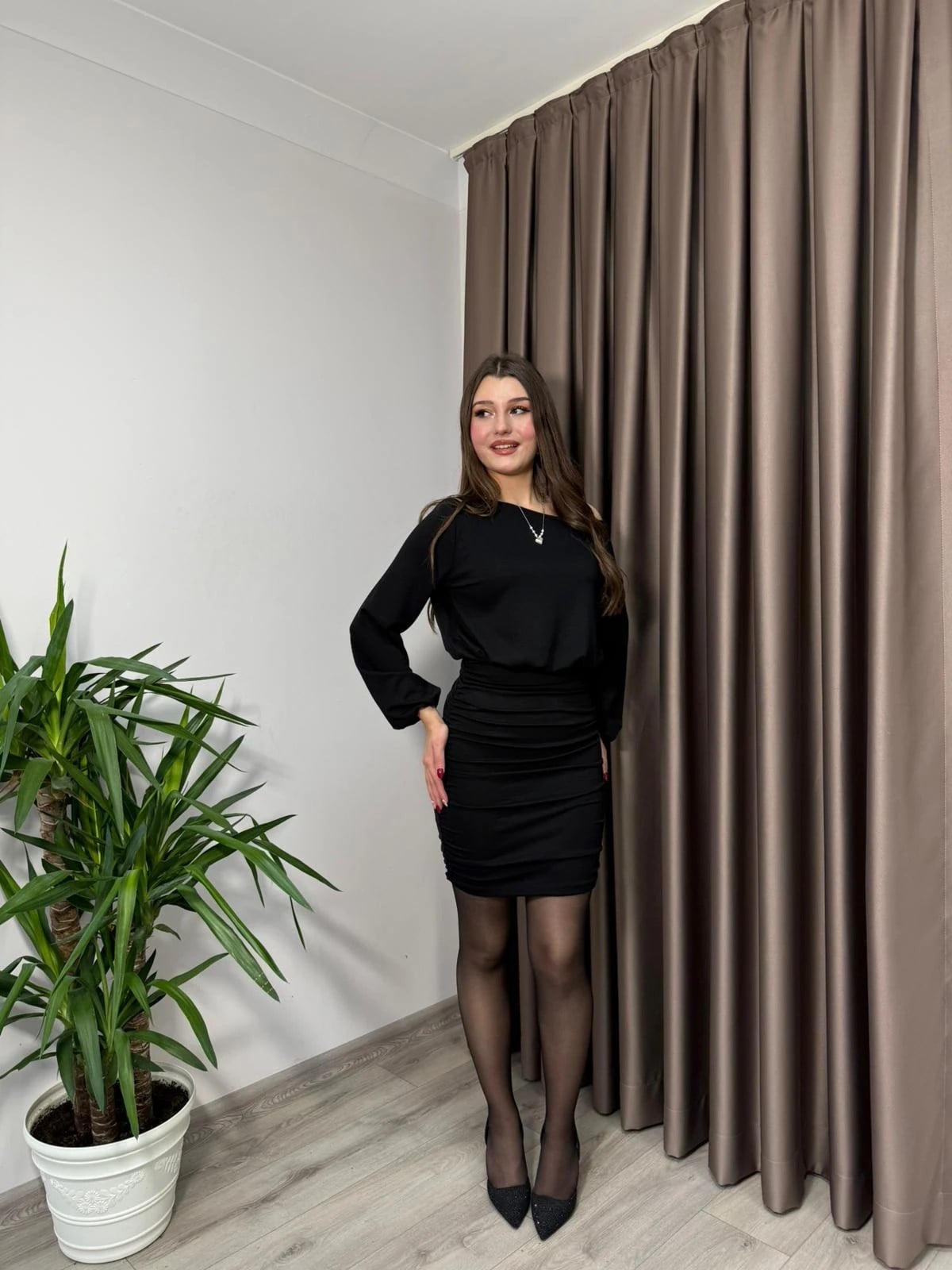 MODAL KUMAŞ ELBİSE