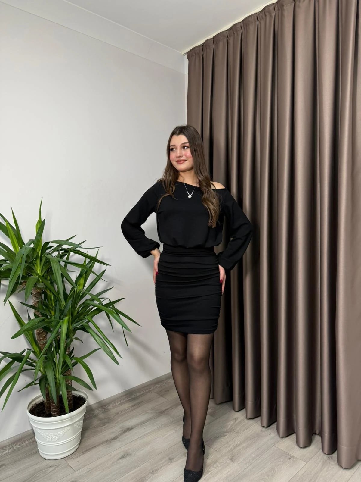 MODAL KUMAŞ ELBİSE