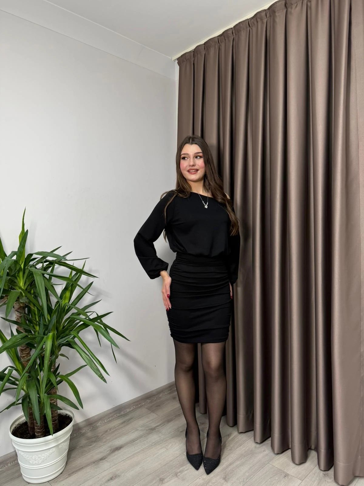 MODAL KUMAŞ ELBİSE