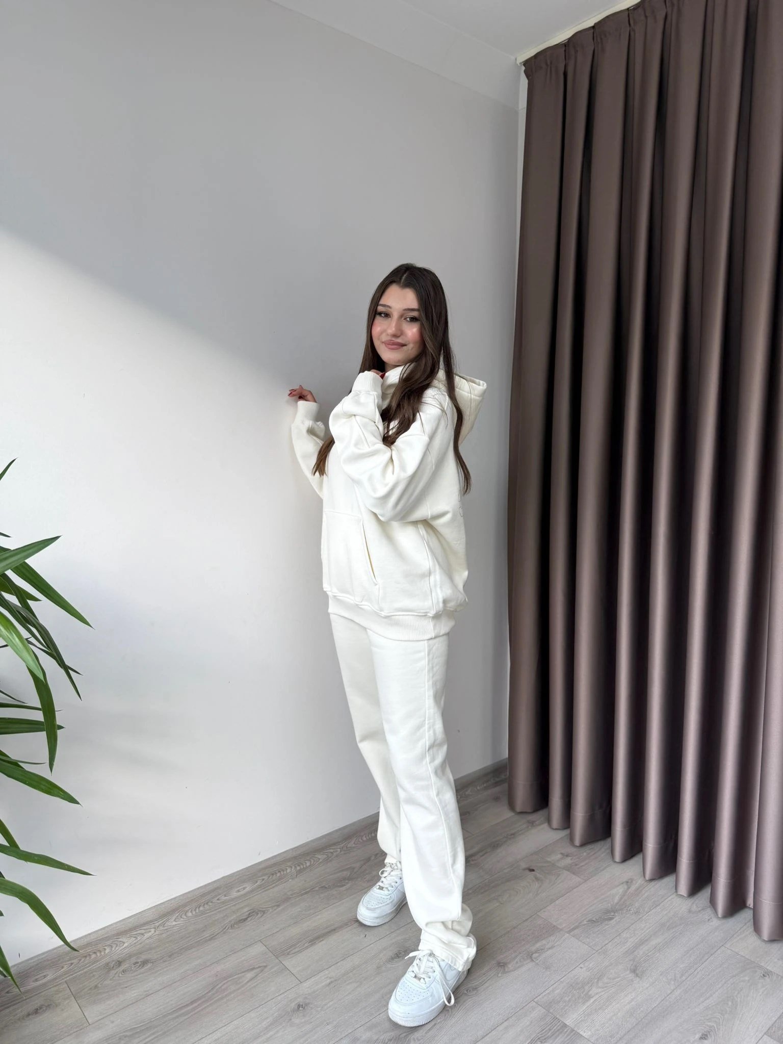PREMİUM KREM EŞOFMAN TAKIMI