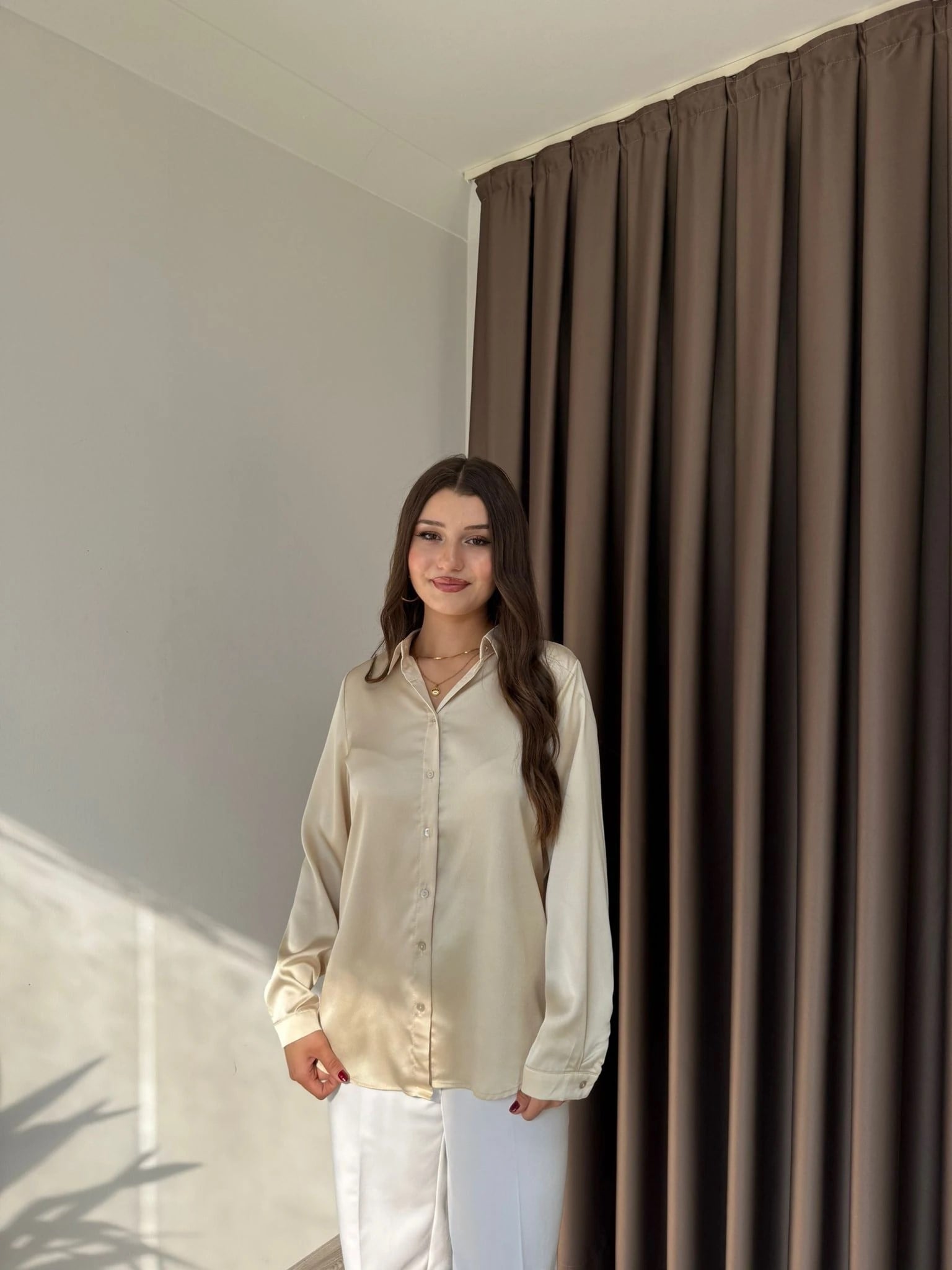 SATEN GÖMLEK