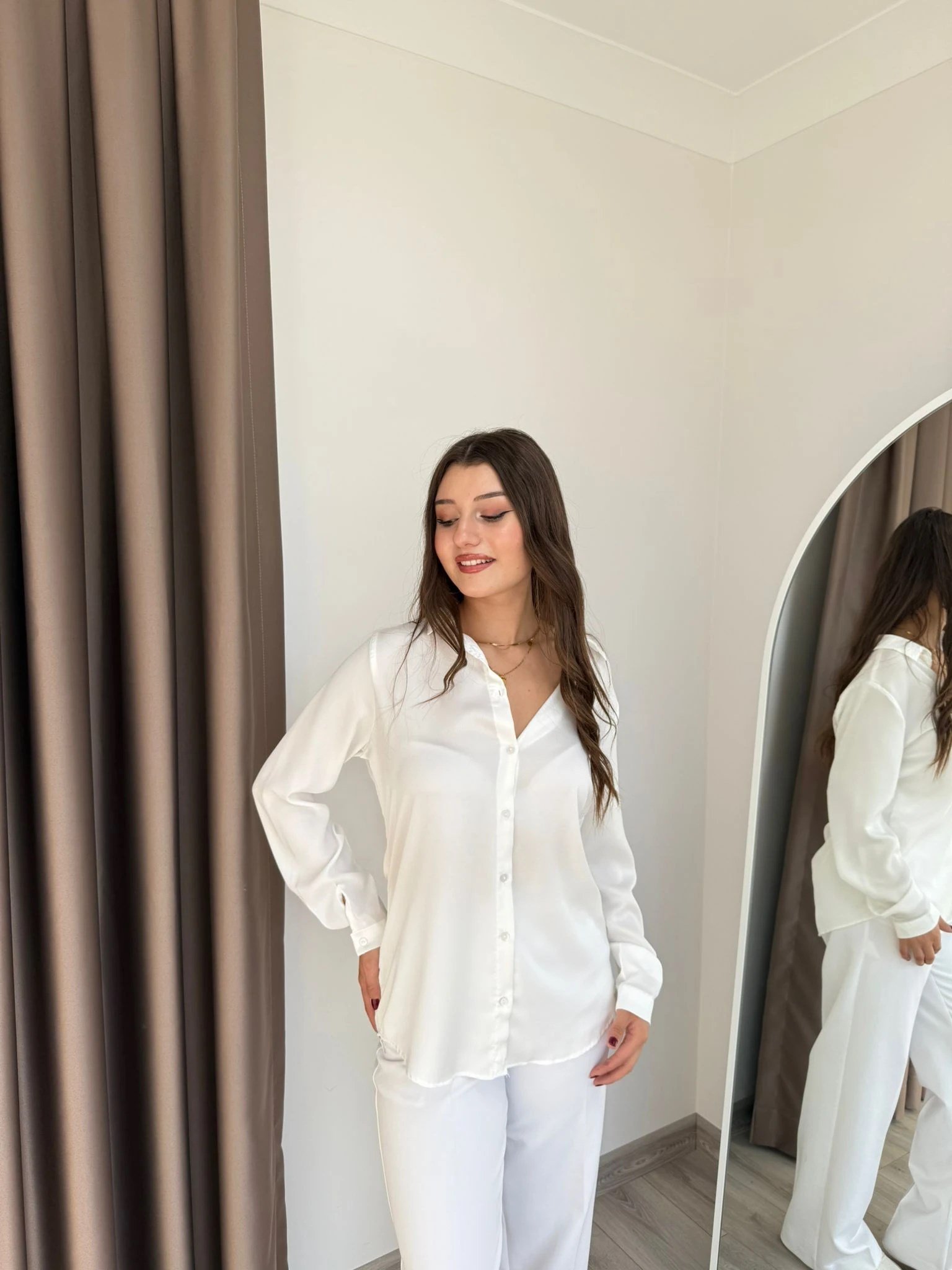 SATEN GÖMLEK