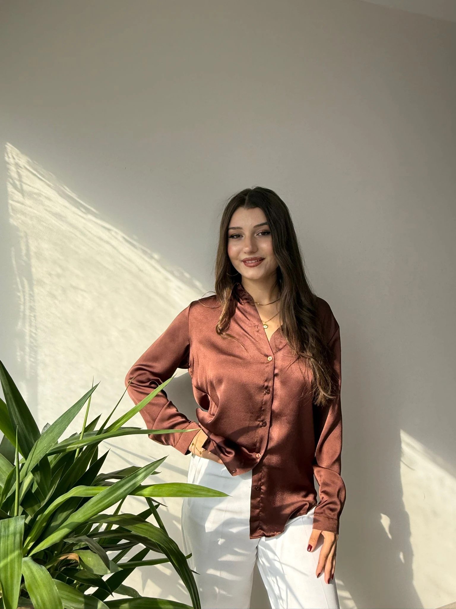 SATEN GÖMLEK