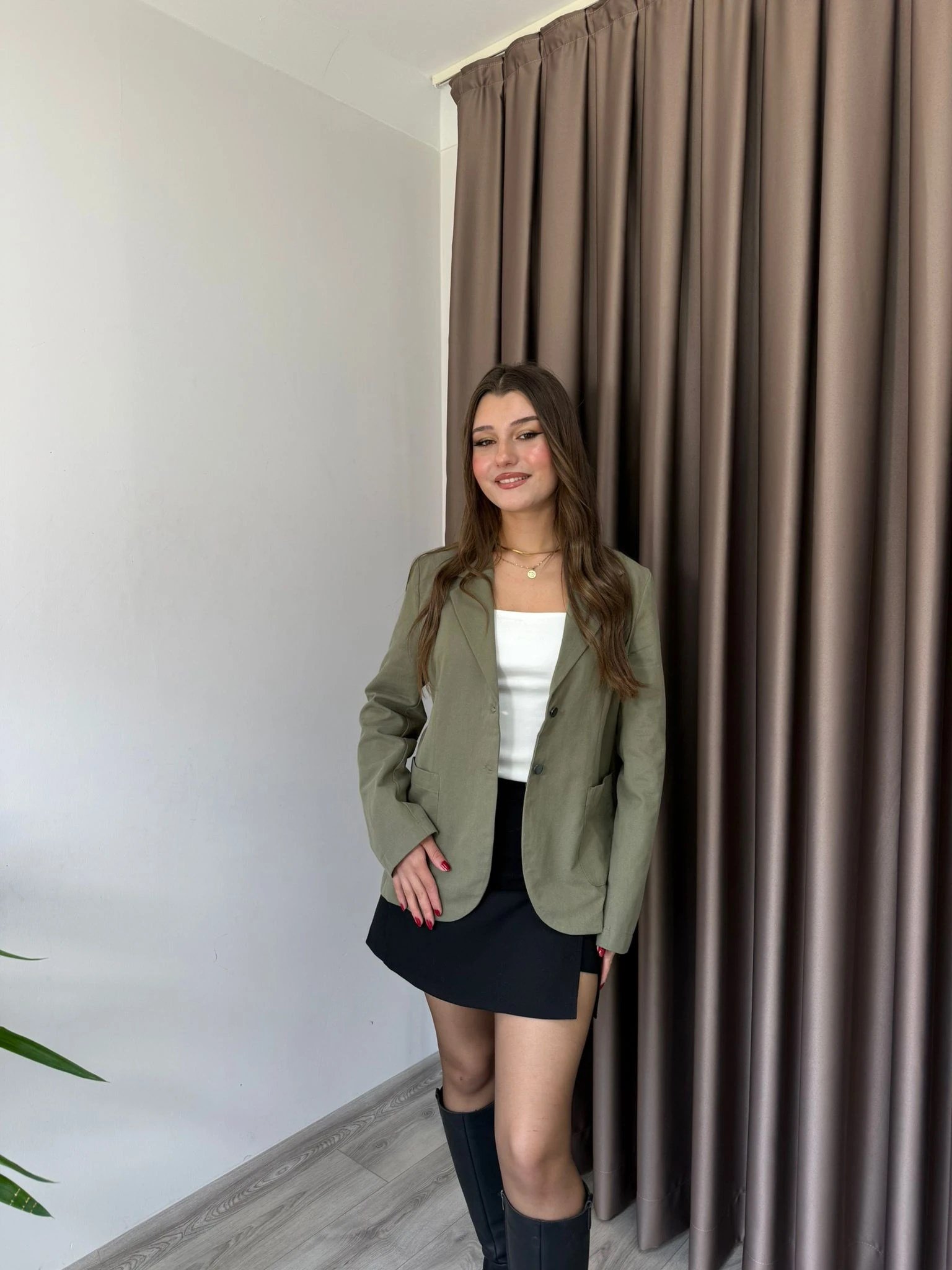 YUMUŞAK KOT CEKET