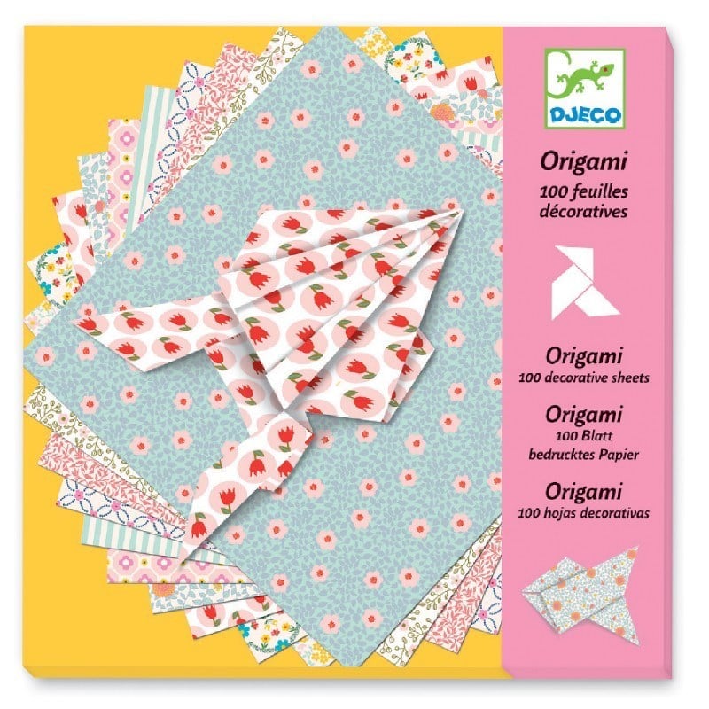 Djeco Origami/100 Decorative Sheets