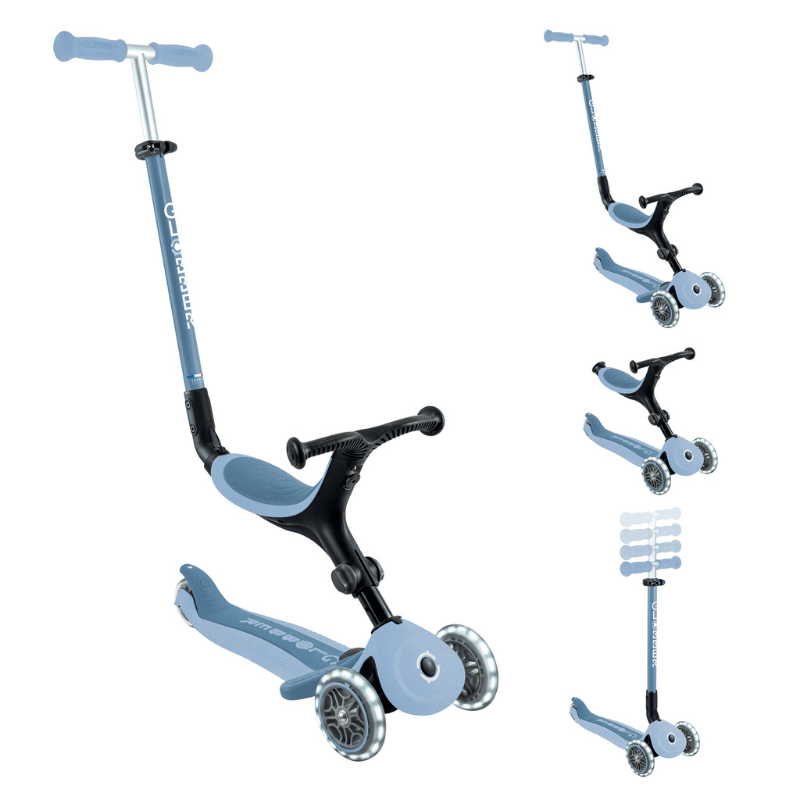 ArtaGlobber Go Up Active Ecologic Işıklı Scooter - Blueberry