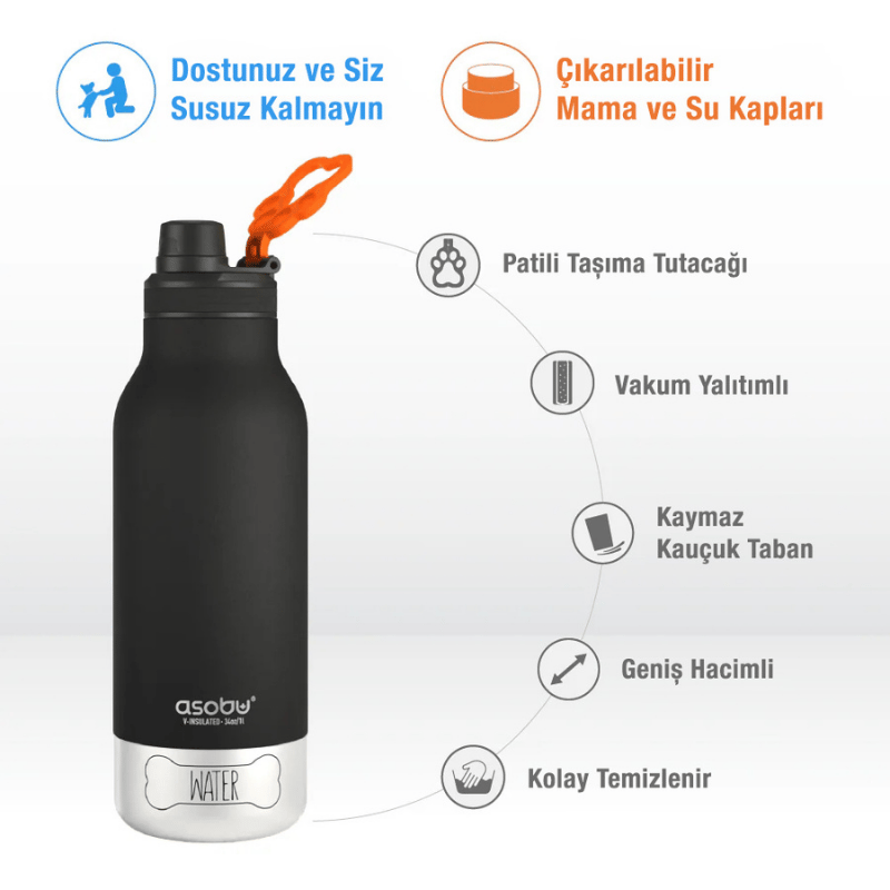 Asobu Barky Bottle - Pastel Pink