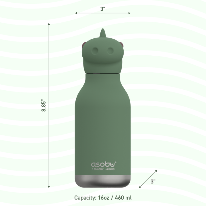 AsobuAsobu Bestie Bottle - Dinosaur