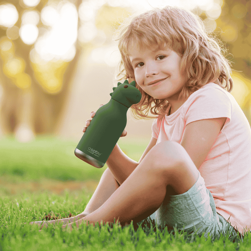 AsobuAsobu Bestie Bottle - Dinosaur
