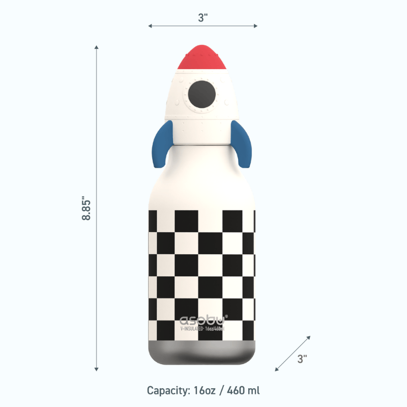 AsobuAsobu Bestie Bottle - Rocketship