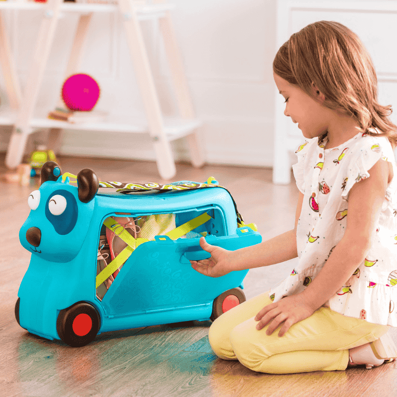 B.Toys Tekerlekli Seyahat Çantası - Mavi