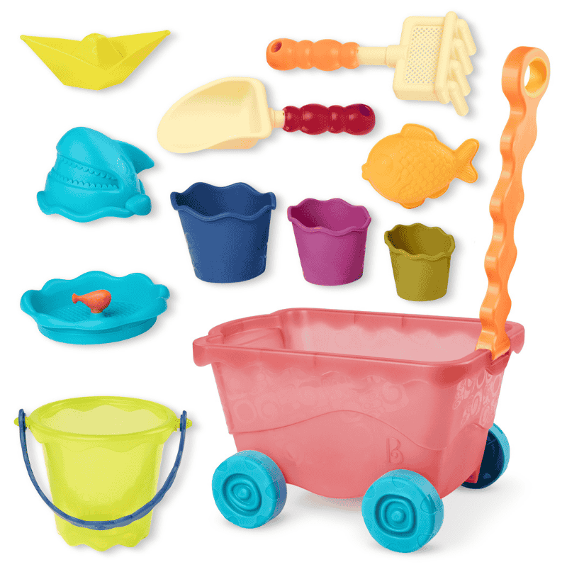 B.Toys Kırmızı Plaj Vagonu