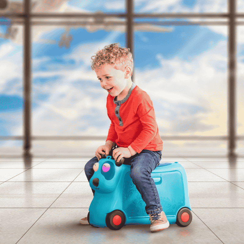 B.Toys Tekerlekli Seyahat Çantası - Mavi