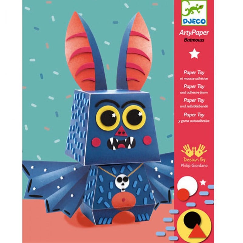 Djeco Kağıt Oyuncaklar/Batmouss