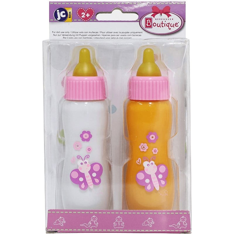 Berenguer Magic Milk Bottles Oyuncak Bebekler İçin Biberon Seti