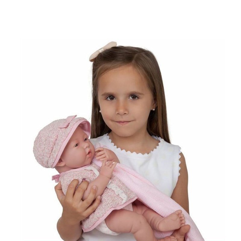 Berenguer Yenidoğan Oyuncak Bebek Kız 38 cm - Triko Takım