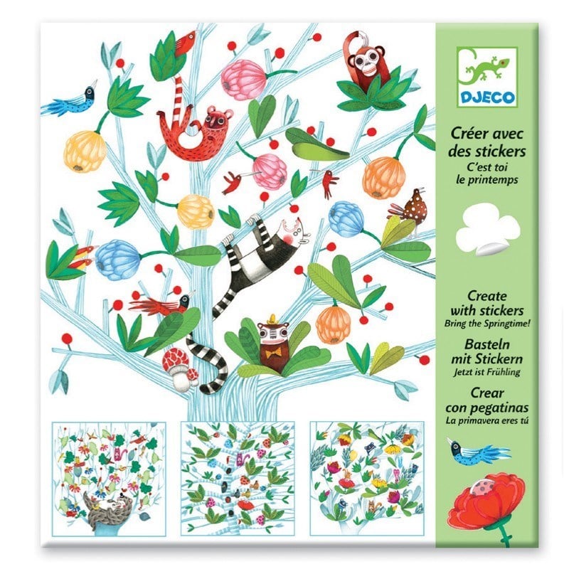 Djeco Çıkartmalar/Bring The Springtime!