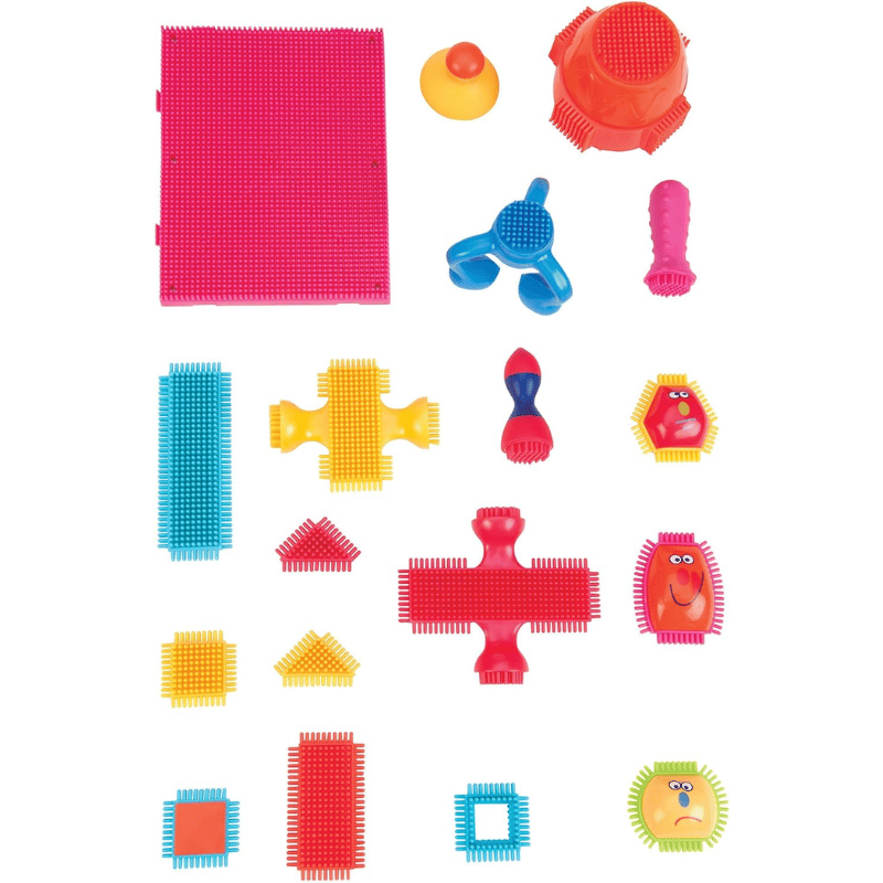 Bristle Blocks Yapı Oyuncakları - Neşeli Küçük Adamlar - 75 Parça