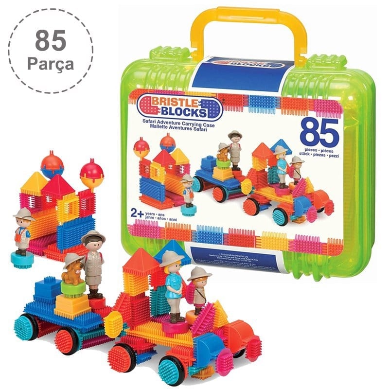 Bristle Blocks Yapı Oyuncakları - Safari - 85 Parça