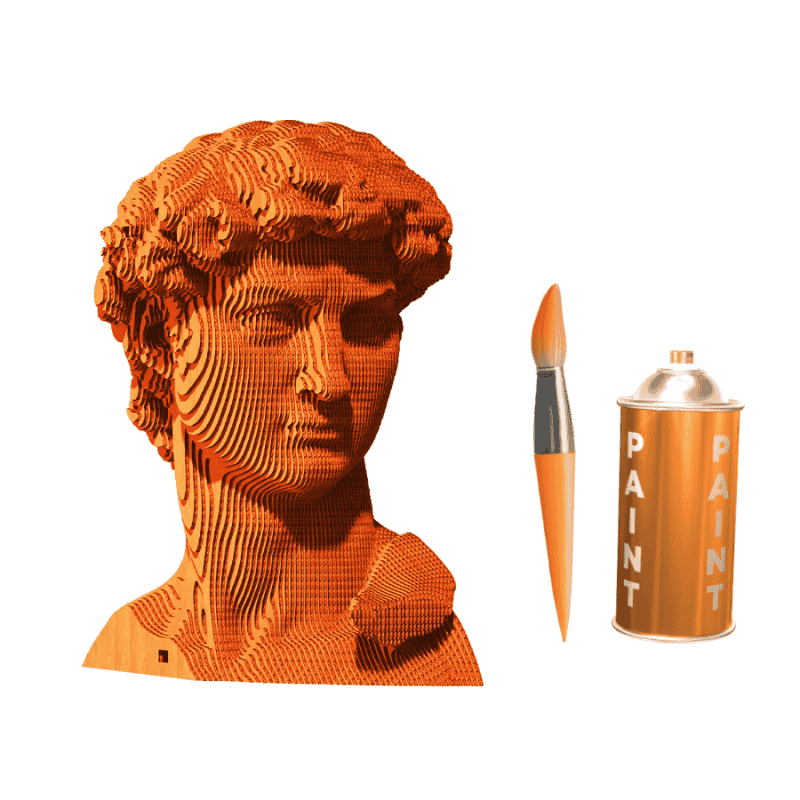 Cartonic 3D Puzzle - DAVID