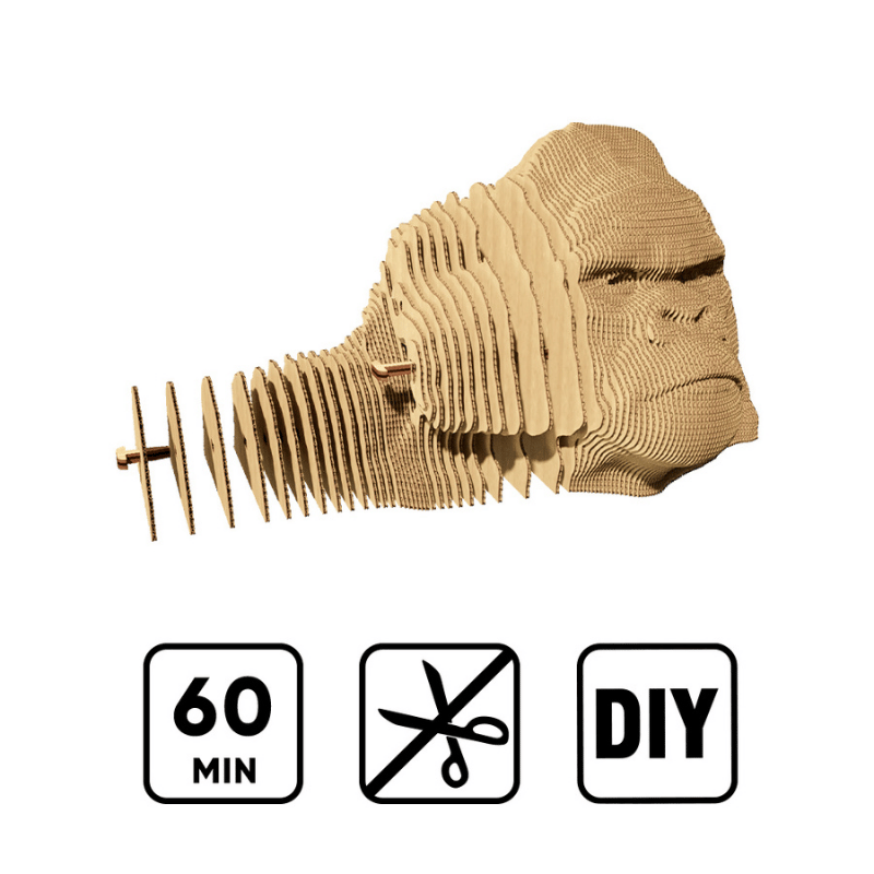 Cartonic 3D Puzzle - GORILLA