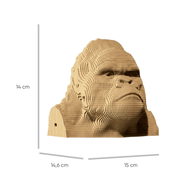 Cartonic 3D Puzzle - GORILLA