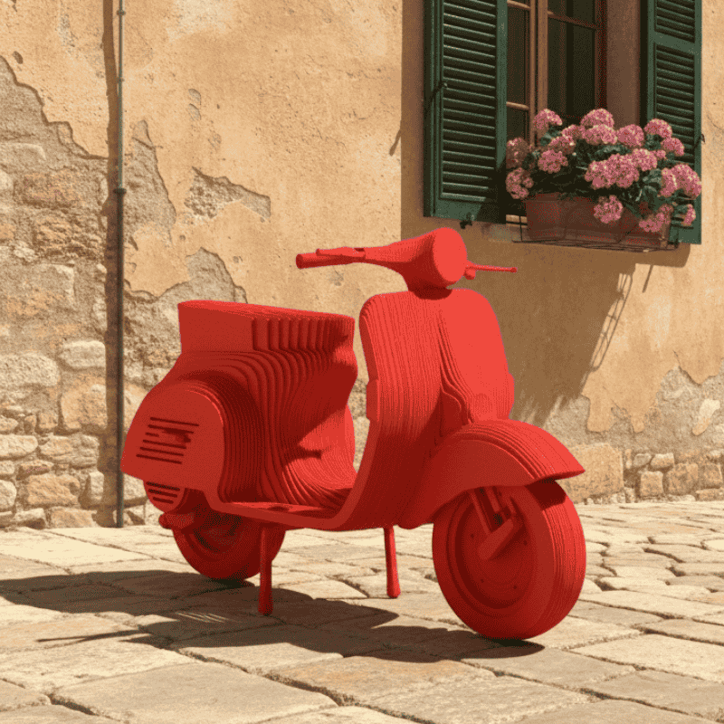 Cartonic 3D Puzzle - SCOOTER