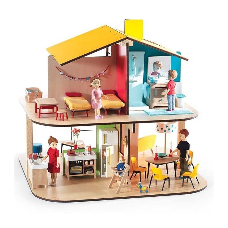 Djeco Bebek Evi Colour House