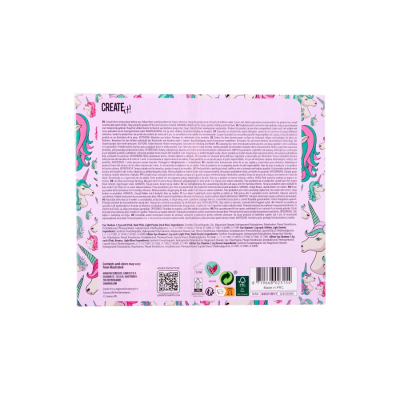 Create It Far Paleti - Unicorn Sparkles